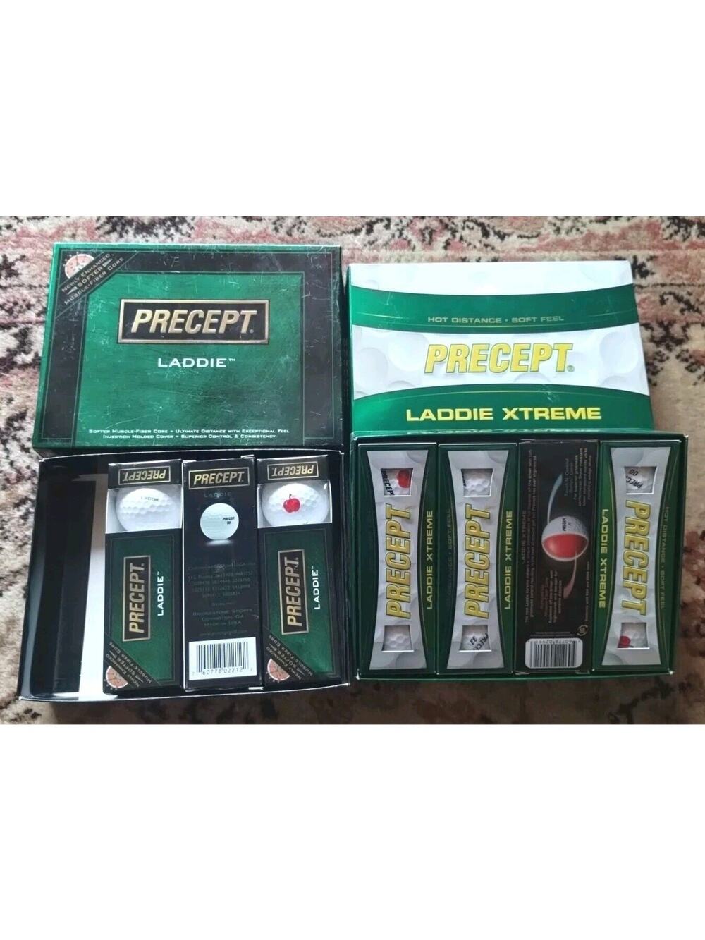 Bridgestone Precept 9 LADDIE AND 16 Laddie Extreme BRANDED NEW Lot 24 Golf Balls